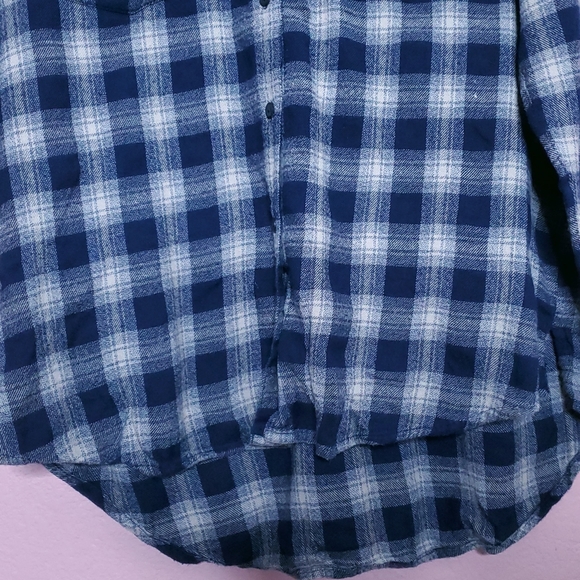 Madewell Oversized Boyfriend Flannel Shirt in Andover - Picture 10 of 14